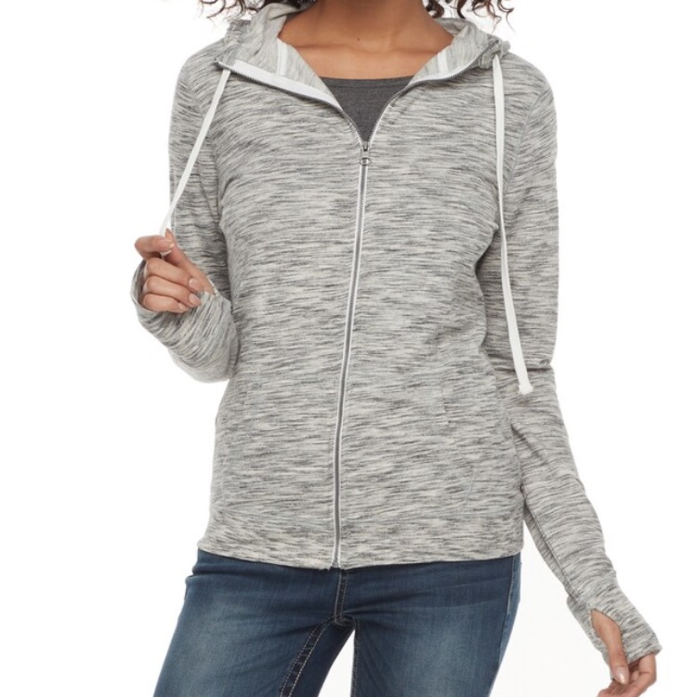 Zip up hoodie